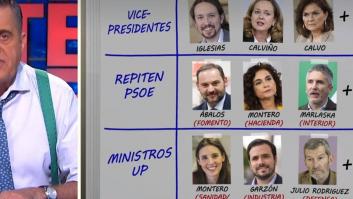 El 'hachazo' de Wyoming a Errejón tras el pacto de Gobierno entre Iglesias y Sánchez