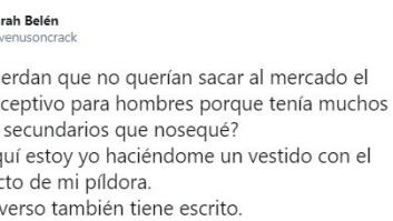 Lo que hace esta mujer con el prospecto de la píldora arrasa como nunca en Twitter