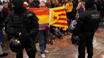 Normalidad en la estación de Sants pese a la protesta de los CDR
