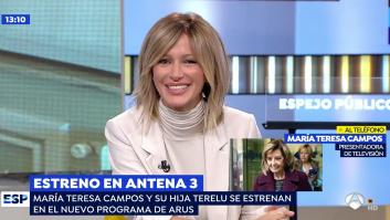 La petición de Susanna Griso a María Teresa Campos en 'Espejo Público': hace nada hubiese sido impensable