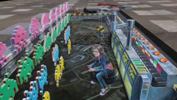 Arte en las aceras: Space Invader resucita en 3D (FOTOS)