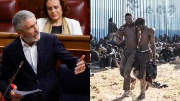 La 'patata caliente' de Marlaska: dará la cara en el Congreso por la tragedia en Melilla para salvar a Sánchez