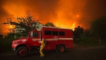 Las impresionantes imágenes del 'Incendio de Arena' en California