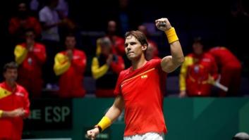 Bautista y Nadal cumplen ante Croacia y España ya está en cuartos de final de la Copa Davis