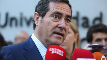 Garamendi (CEOE) considera un "error" el impuesto a las grandes fortunas en el que trabaja el Gobierno