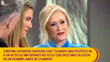 Cristina Cifuentes acude a 'Sálvame' y le hacen la propuesta más inesperada: "Esto es una encerrona"