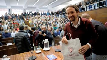 Pablo Iglesias vuelve a la Complutense con la vista puesta en La Moncloa