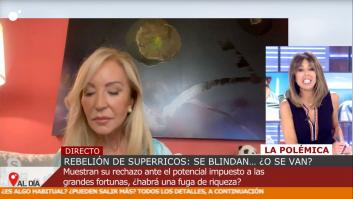 Preguntan a Carmen Lomana si le afectaría un impuesto a los ricos y sale por un camino inesperado