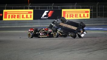 El tremendo accidente de Esteban Gutiérrez en Bahréin (FOTOS)