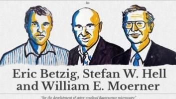 Nobel de Química 2014 para dos estadounidenses y un alemán por la microscopia fluorescente