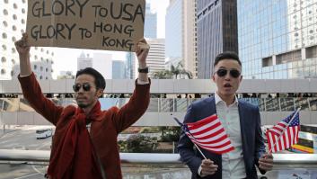 Trump reta a China y suscribe leyes de apoyo a las protestas en Hong Kong