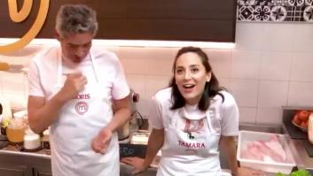 La cobra de Chenoa a Bisbal se cuela en la final de'MasterChef Celebirty' de la forma más inesperada