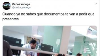 La foto que muestra la solución de una mujer para no olvidarse ningún documento: 32.000 'me gusta' y subiendo