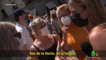 Andrea Ropero da una lección con su respuesta cuando le mandan "a tomar por culo" en Colón