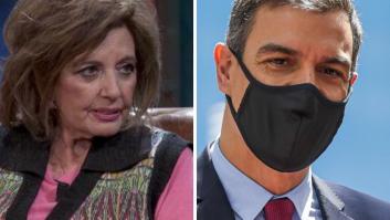 María Teresa Campos defiende así a Pedro Sánchez: "Estoy contra las injusticias"
