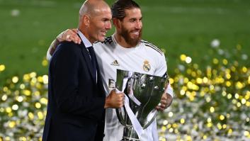 Una foto y poco texto: Zidane logra 58.000 me gusta en 4 minutos con su mensaje a Sergio Ramos