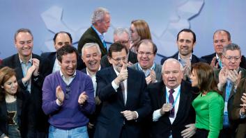 A Rajoy también le dieron la espalda sus barones