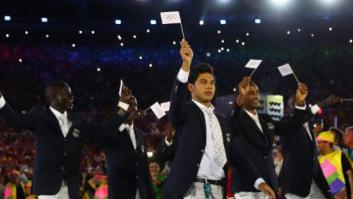 Cuando un refugiado gana una medalla, ¿qué himno suena?