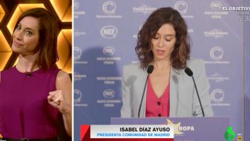 El repaso que una colaboradora de 'El Intermedio' le hace a Ayuso tras lo de sus primas