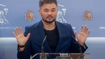 Exitazo de Rufián: foto del colegio de mayor de Madrid, cuatro palabras y miles de 'me gusta'