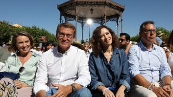 Ayuso hace añicos la posición de Feijóo sobre los gritos machistas del colegio mayor