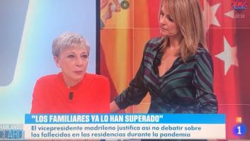 La cruda respuesta de la familiar de un fallecido al vicepresidente de Ayuso emociona a Twitter