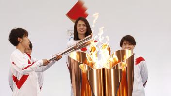 La llama de la antorcha olímpica ilumina Fukushima