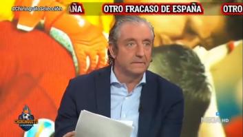 El enfado de Pedrerol con un jugador de la selección: "No puede jugar ni un minuto más"