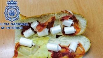 La Policía detiene a un joven que ocultaba 100 gramos de cocaína en un bocadillo de jamón y queso