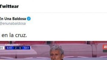 La foto de Setién que pasará a la historia: no se puede decir más con una imagen