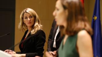 La imagen de Ione Belarra se difumina en la pinza Gobierno - Yolanda Díaz