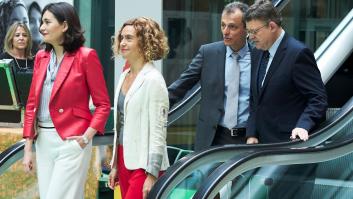 El PP denuncia a Ximo Puig y a los ministros Escrivá y Duque por fotografiarse juntos sin mascarilla