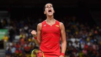 Carolina Marín asegura otra medalla para España al clasificarse para la final de bádminton