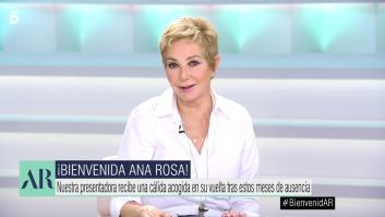 Ana Rosa Quintana: "Podré decir que estoy dada de alta en cinco años o así"