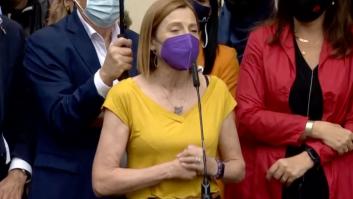 Forcadell, tras dejar la cárcel: "Es una pequeña victoria para conseguir nuestra gran victoria, la amnistía y la autodeterminación"