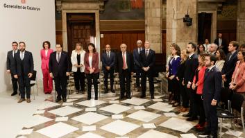 Los nuevos consellers toman posesión y Aragonès les llama a trabajar "para la Catalunya entera"