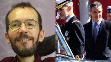 Echenique reacciona a que Sánchez hiciera esperar al Rey en el 12-O y lo que tuitea da mucho de qué hablar