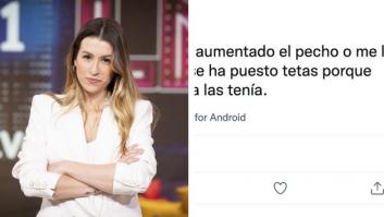 A Eva Soriano no le caben más 'me gusta' en su réplica a este tuit sobre sobre su pecho