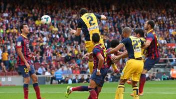 El Atlético de Madrid gana la Liga tras empatar (1-1) en el Camp Nou