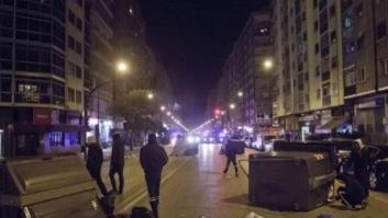 En libertad los cinco detenidos en la tercera noche de disturbios en Gamonal