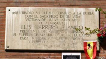 Polémica por la placa que Botella quiere dedicar a Carrero Blanco en Madrid