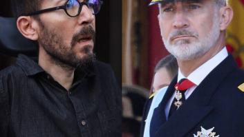 Echenique da mucho que hablar al referirse así a la escena más comentada del rey y Sánchez