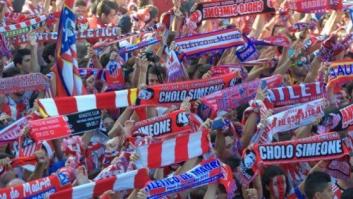 Una multitud celebra en Madrid la Liga conquistada por el Atlético (FOTOS)