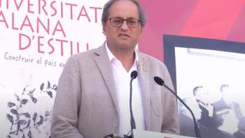 Torra dice que "la independencia es más urgente que nunca" y pide que la pandemia no sea "un objetivo único político"