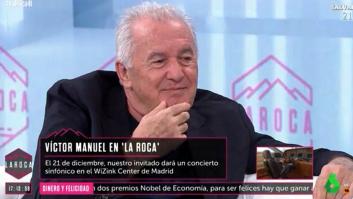 Preguntan a Víctor Manuel por la canción 'Volver al 36' y él no duda en su respuesta