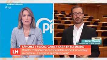 Maroto explota en directo ante Silvia Intxaurrondo: "¡Que se lo he contestado!”