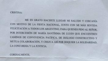Lío en Argentina por esta supuesta carta del papa Francisco