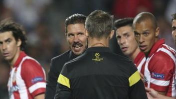 Simeone: "A mi equipo le pongo un 9,5, porque le faltó un medio"