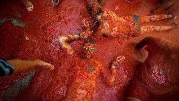Bañados en tomate: las mejores fotos de la Tomatina 2016