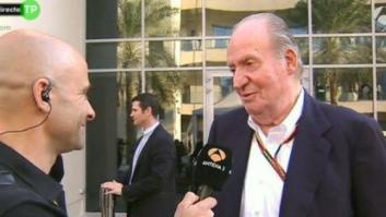 Don Juan Carlos: "Fernando Alonso me ha dicho que se va a McLaren"
